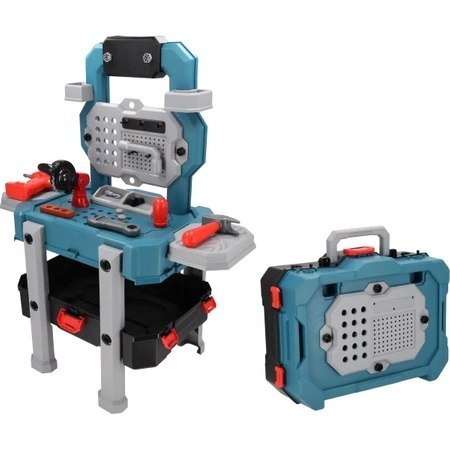 DEDRA ZABAWKA STÓŁ WARSZTATOWY/WALIZKA