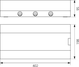 ELEKTRO-PLAST ROZDZIELNICA MODUŁOWA 1X18 NATYNKOWA IP40 SRN-18 1.5