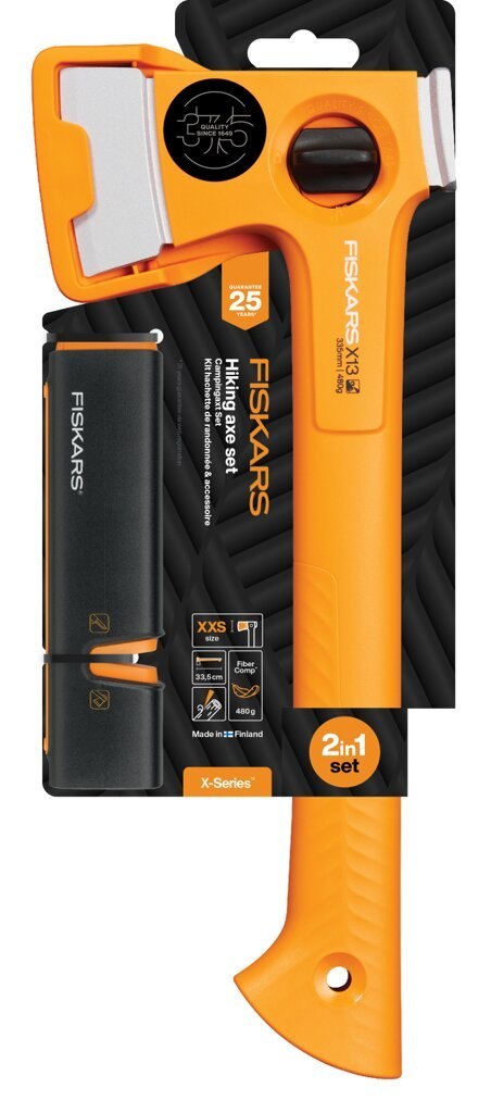 FISKARS SIEKIERA UNIWERSALNA X13 + OSTRZAŁKA