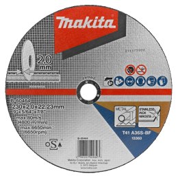 MAKITA TARCZA PŁASKA DO METALU 230*2.0*22MM