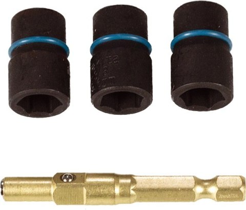 MAKITA ZESTAW NASADEK 8,9.6,10MM 3 SZT. Z WYMIENNYM UCHWYTEM MAKITA ZESTAW NASADEK 8,9.6,10MM 3 SZT. Z WYMIENNYM UCHWYTEM