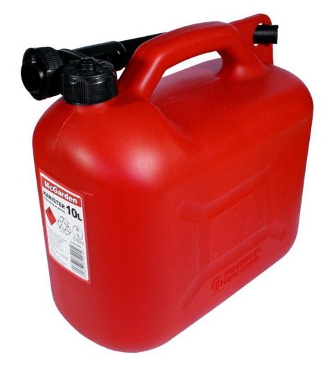 MC GARDEN KANISTER PLASTIK STRONG NA BENZYNĘ 10L MC GARDEN KANISTER PLASTIK STRONG NA BENZYNĘ 10L