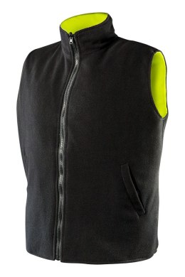 NEO BEZRĘKAWNIK ROBOCZY DWUSTRONNY ODBLASKOWY ŻÓŁTY ROZMIAR XXL