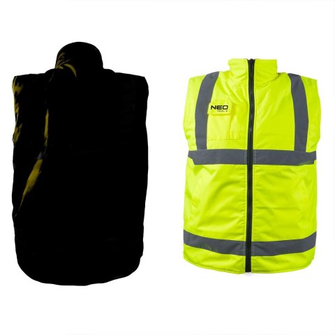 NEO BEZRĘKAWNIK ROBOCZY DWUSTRONNY ODBLASKOWY ŻÓŁTY ROZMIAR XXL NEO BEZRĘKAWNIK ROBOCZY DWUSTRONNY ODBLASKOWY ŻÓŁTY ROZMIAR XXL