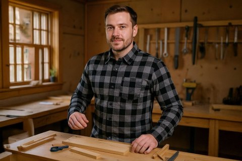 NEO KOSZULA FLANELOWA SZARA ROZMIAR L