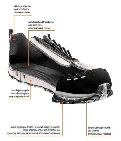 NEO PÓŁBUTY ZAWODOWE O1, BEZ METALU, R41