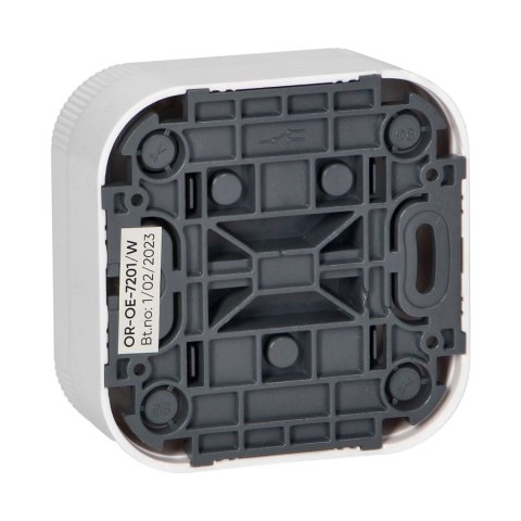 ORNO ŁĄCZNIK ŚWIECZNIKOWY N/T TODO IP20, BIAŁY ORNO ŁĄCZNIK ŚWIECZNIKOWY N/T TODO IP20, BIAŁY