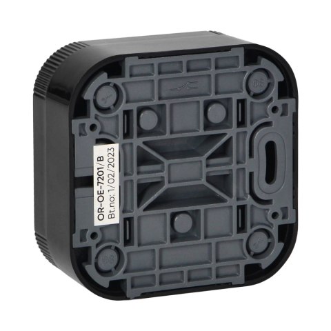 ORNO ŁĄCZNIK ŚWIECZNIKOWY N/T TODO IP20, CZARNY ORNO ŁĄCZNIK ŚWIECZNIKOWY N/T TODO IP20, CZARNY