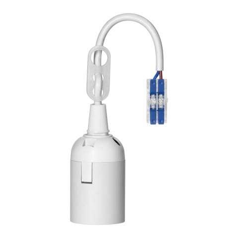 ORNO OPRAWKA REMONTOWA E27 Z SZYBKOZŁĄCZKĄ, BIAŁA