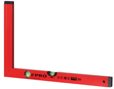 PRO KĄTOWNICA BUDOWLANA ANODOWANA 100*100 BEZ WSKAZAŃ