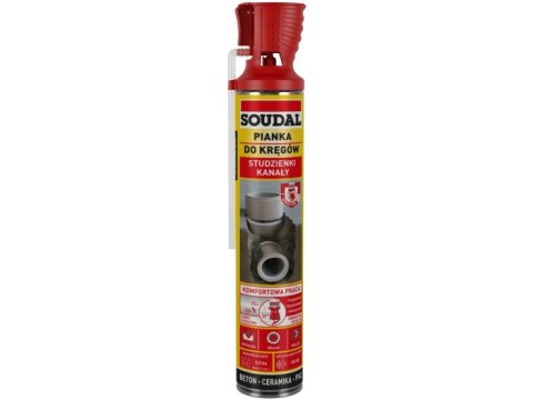 SOUDAL PIANKA MONTAŻOWA WĘŻYKOWA DO KRĘGÓW GENIUS GUN B3 750ML
