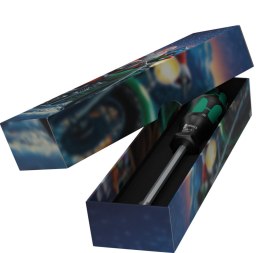 WERA WKRĘTAK KRAFTFORM Z MAGAZYNKIEM + BITY 7 CZ. OPK. ŚWIĄTECZNE