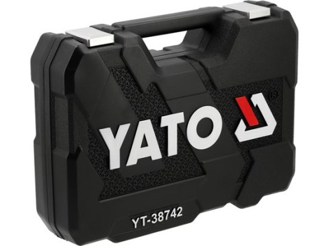 YATO ZESTAW NARZĘDZIOWY 1/4', 1/2' 41 CZĘŚCI