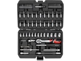 YATO ZESTAW NARZĘDZIOWY 1/4'' 68 CZĘŚCI