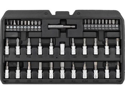 YATO ZESTAW NARZĘDZIOWY 1/4'' 68 CZĘŚCI