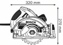 BOSCH PILARKA TARCZOWA GKS 65 GCE 1800W