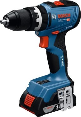 BOSCH WIERTARKO-WKRĘTARKA AKU. UDAROWA GSB 18V-65 2*4.0AH L-CASE