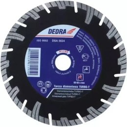 DEDRA TARCZA DIAMENTOWA 125MM TURBO-T