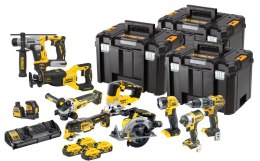 DEWALT ZESTAW NARZĘDZI COMBOKIT TSTAK 18V 4*5.0AH