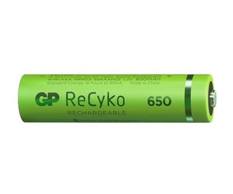 GP BATTERY AKUMULATOR RECYKO NIMH 1,2V 650MAH AAA