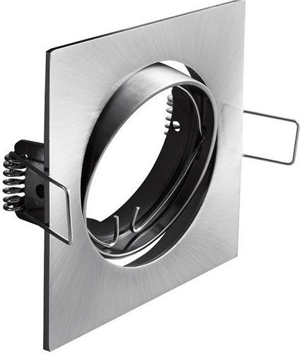 GTV SUFITOWA OPRAWA PUNKTOWA PORTO-K IP20 KWADRAT INOX Z REG