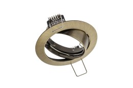 GTV SUFITOWA OPRAWA PUNKTOWA PORTO-K IP20 OKRĄGŁA PATYNA Z REG