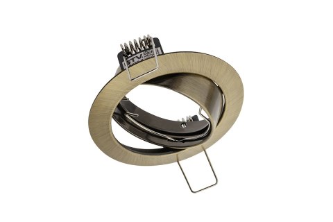 GTV SUFITOWA OPRAWA PUNKTOWA PORTO-K IP20 OKRĄGŁA PATYNA Z REG