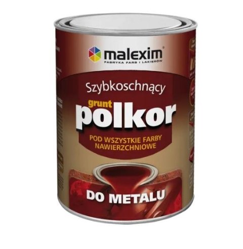 MALEXIM SZYBKOSCHNĄCY ANTYKOROZYJNY GRUNT POLKOR CZERWONY T 3009 0,7