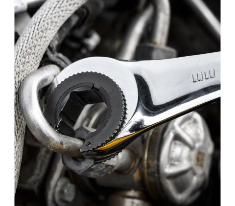 NEO KLUCZ PŁASKO-OCZKOWY, ROZCIĘTY, Z GRZECHOTKĄ, 8MM