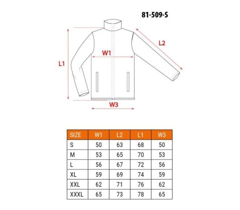 NEO POLAR ROBOCZY BASIC, CZARNY, ROZMIAR M