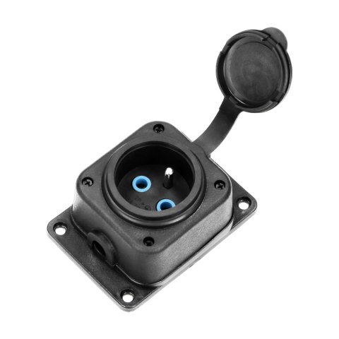 ORNO ROZDAŁĘŹNIK BRYZGOSZCZELNY IP44, I GNIAZDO 2P+Z, 16A