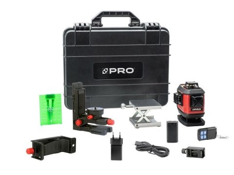 PRO LASER LINIOWY LK-4DG ZIELONY