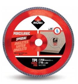 RUBI TARCZA DIAMENTOWA DO UKOSOWANIA TPI 250 SUPERPRO