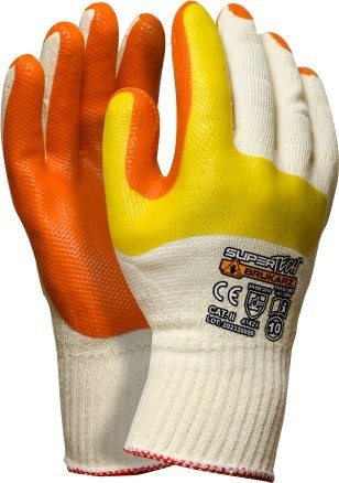 UN RĘKAWICE BRUKARSKIE WZMOCNIONE SUPER TECH 10