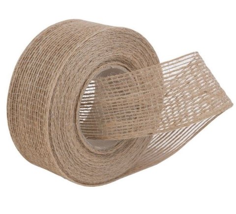 UN WSTĄŻKA JUTOWA 7CM 5MB