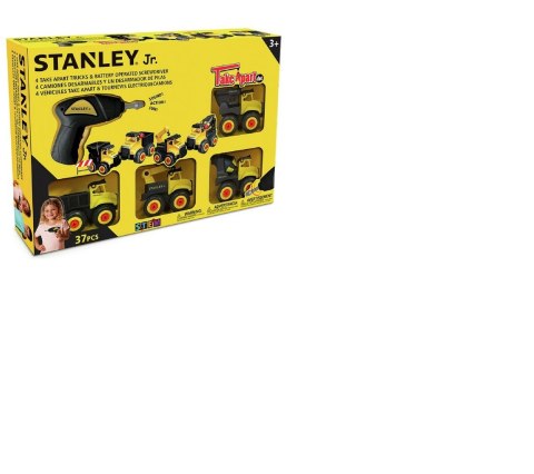 UN ZESTAW EDUKACYJNY DIY 4 POJAZDÓW STEM MIN