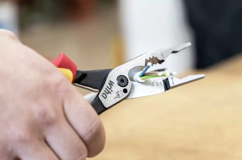 WIHA SZCZYPCE UNIWERSALNE 8W1 INDUSTRIAL ELECTRIC 225MM