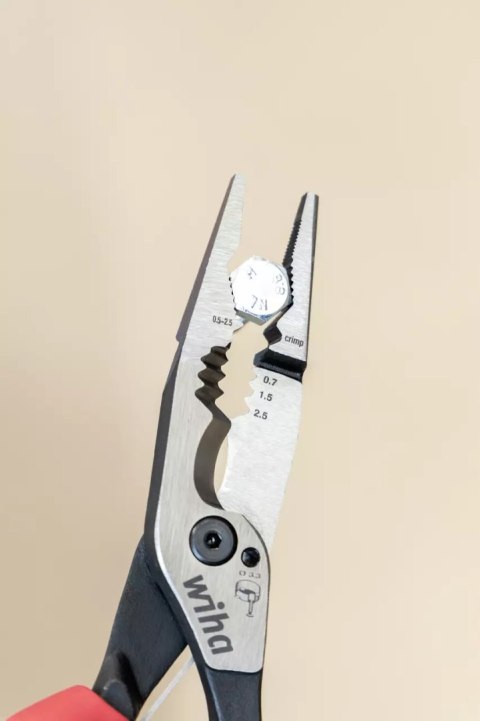 WIHA SZCZYPCE UNIWERSALNE 8W1 INDUSTRIAL ELECTRIC 225MM