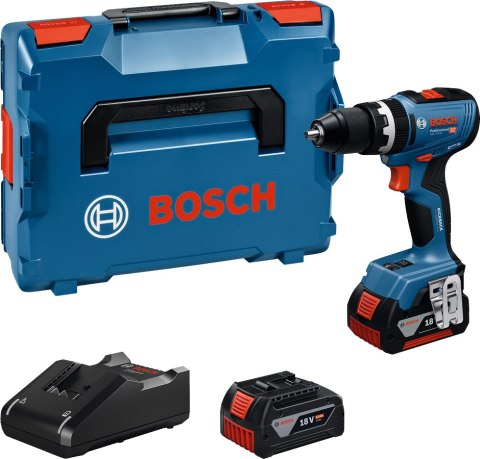 BOSCH WIERTARKO-WKRĘTARKA AKU. UDAROWA GSB 18V-65 2*5.0AH LB