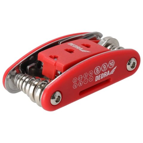 DEDRA MULTITOOL - MULTINARZĘDZIE ROWEROWE 15 EL.