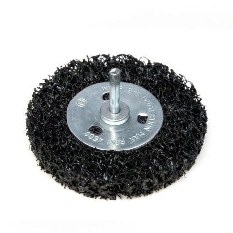 DEDRA TARCZA SZLIFIERSKA WŁÓKNINOWA 100MM Z TRZPIENIEM