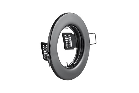 GTV SUFITOWA OPRAWA PUNKTOWA PARMA IP20 OKRĄGŁA CZARNY CHROM