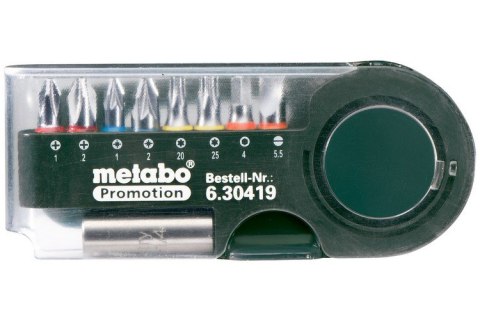 METABO ZESTAW BITÓW SP 9-ELEMENTÓW