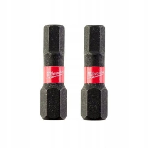 MILWAUKEE BIT, GROT, KOŃCÓWKA HEX5 25MM 2 SZT