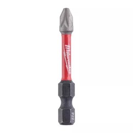 MILWAUKEE BIT, GROT, KOŃCÓWKA SHOCKWAVE PZ2 50MM 10 SZT.