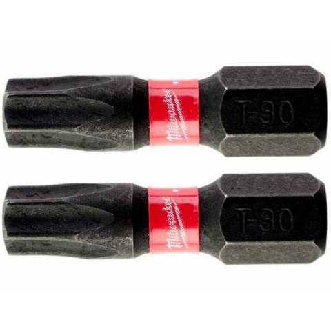 MILWAUKEE BIT, GROT, KOŃCÓWKA TORX TX30 25MM 2 SZT.