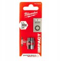 MILWAUKEE BIT, GROT, KOŃCÓWKA TORX TX40 25MM 2 SZT.