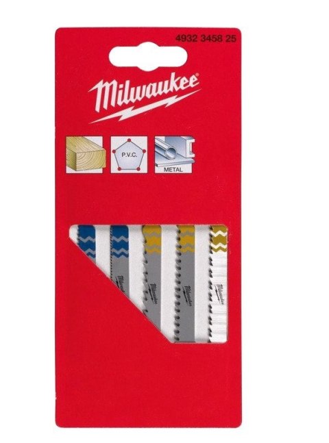 MILWAUKEE BRZESZCZOT DO WYRZYNARKI 5SZT