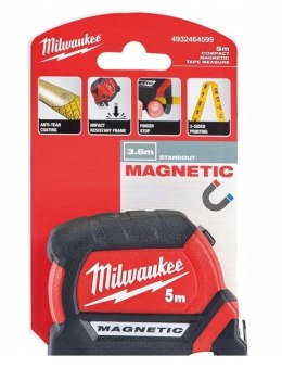 MILWAUKEE TAŚMA MIERNICZA PREMIUM 5 M MAGNETIC