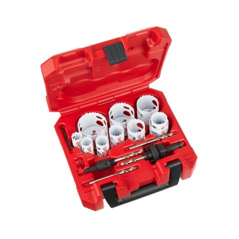 MILWAUKEE ZESTAW OTWORNIC HOLE DOZER 14 SZT.